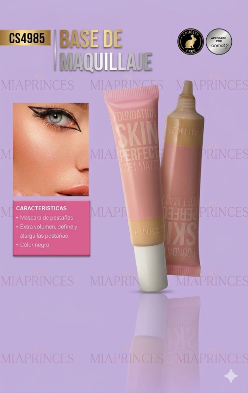 Base Pink 21(varios tonos)